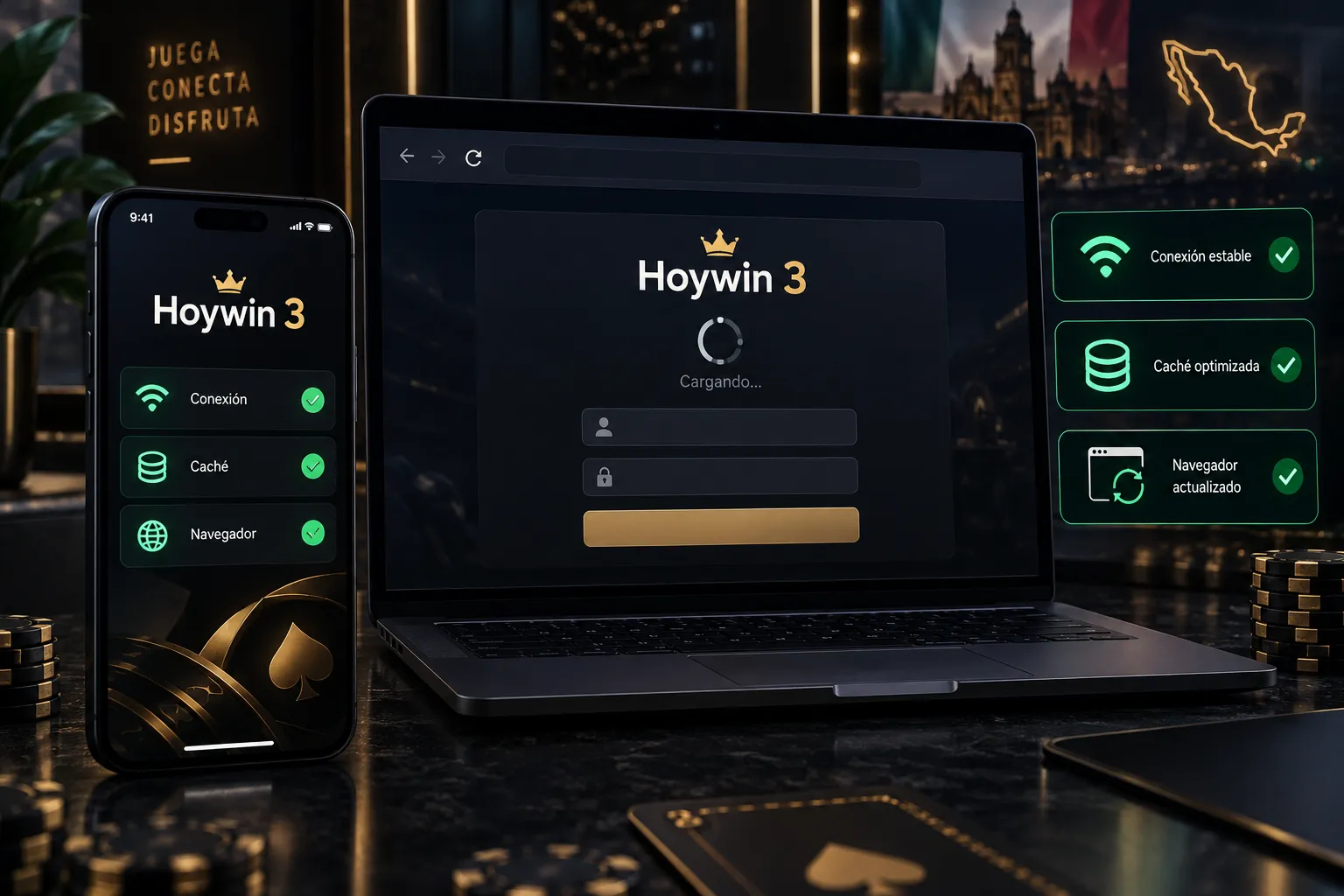 Solución de problemas de acceso a Hoywin 3